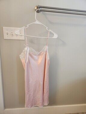 Vintage Victoria's Secret Babydoll Satin Slip Dress